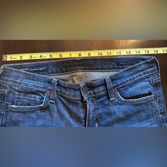 Citizens of Humanity Stretch Low Waist Cropped Jeans (439) - Picture 14 of 14
